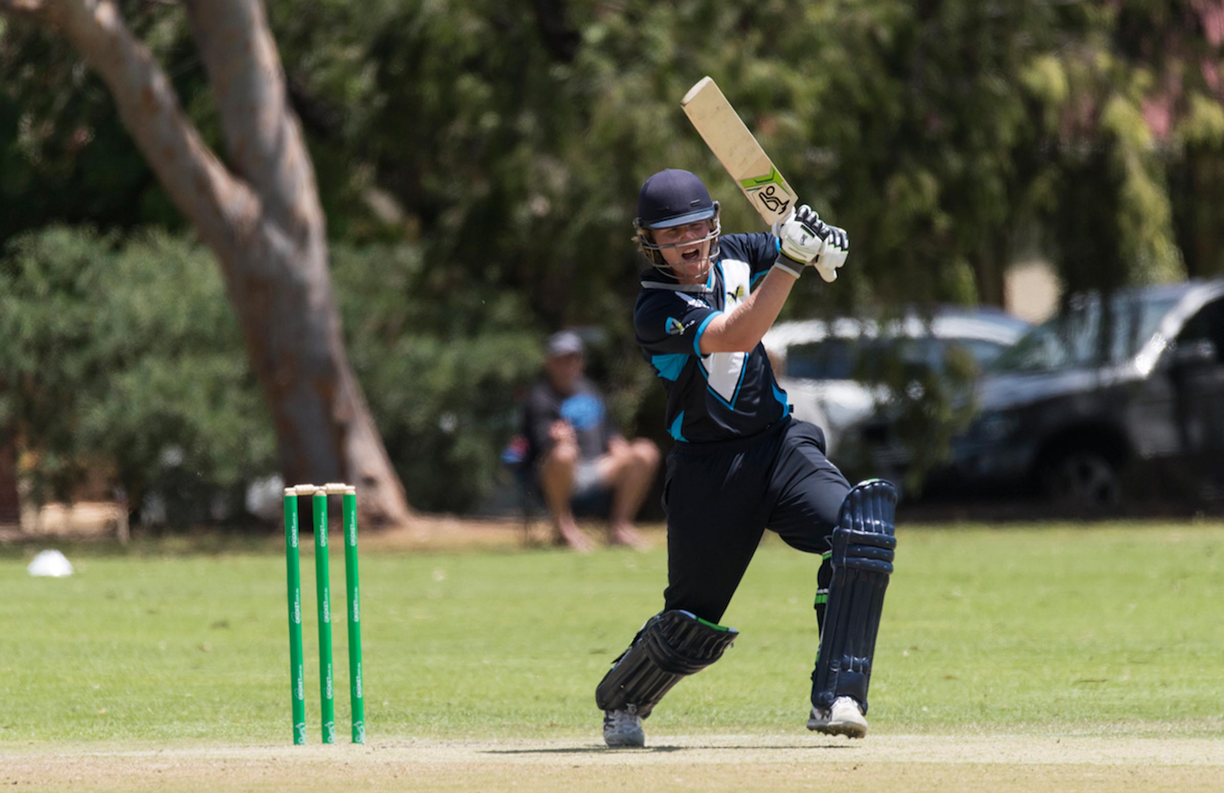 MCC cricketer Will Pucovski in action for Victorian in the Australian Under 19 championships