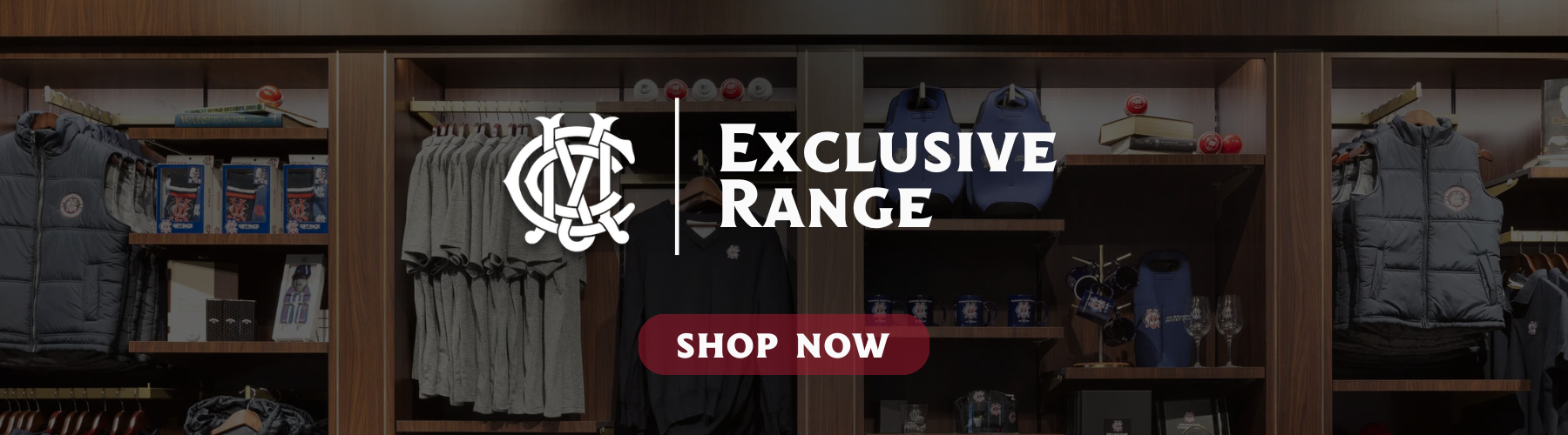 MCC Merchandise via the MCG Shop