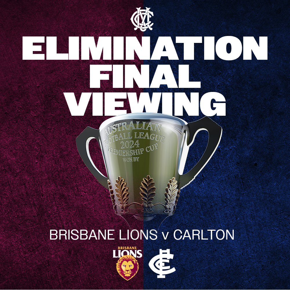 2024 Elimination Final Viewing