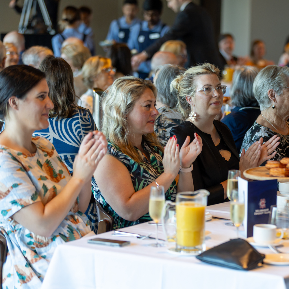 Three women at the MCC Women in Cricket breakfast