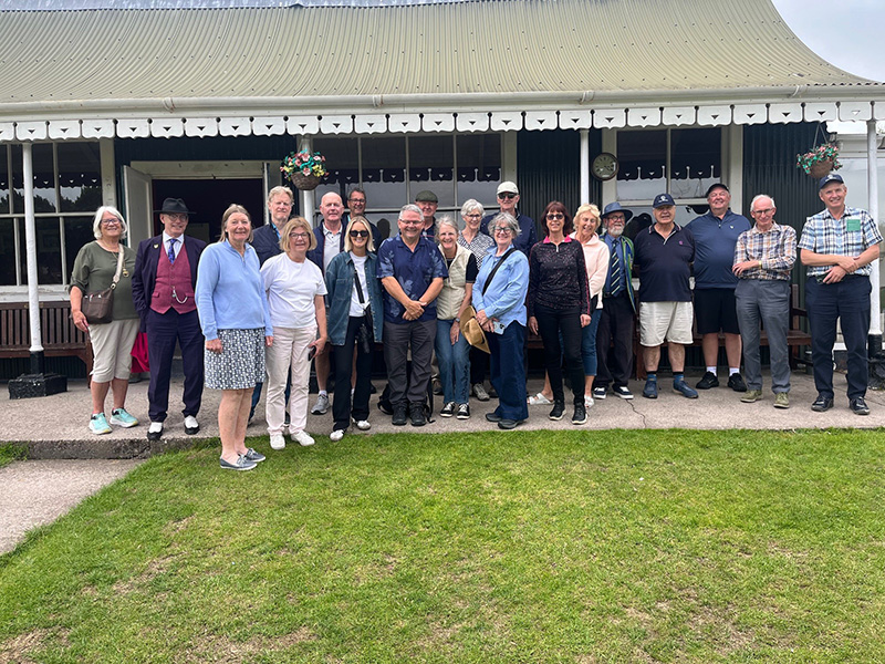 Melbourne Cricket Club members at the Cork County Cricket Club