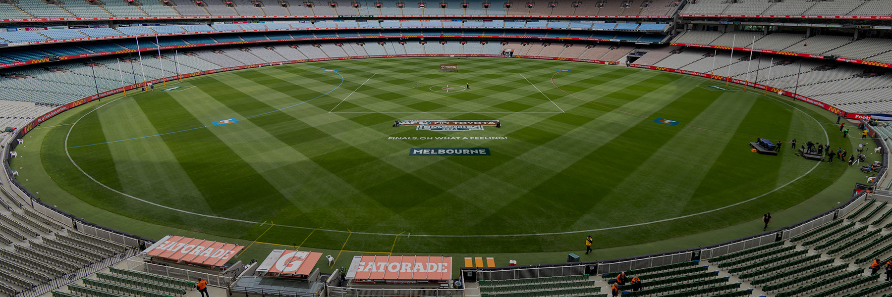 The MCG Arena from the stands