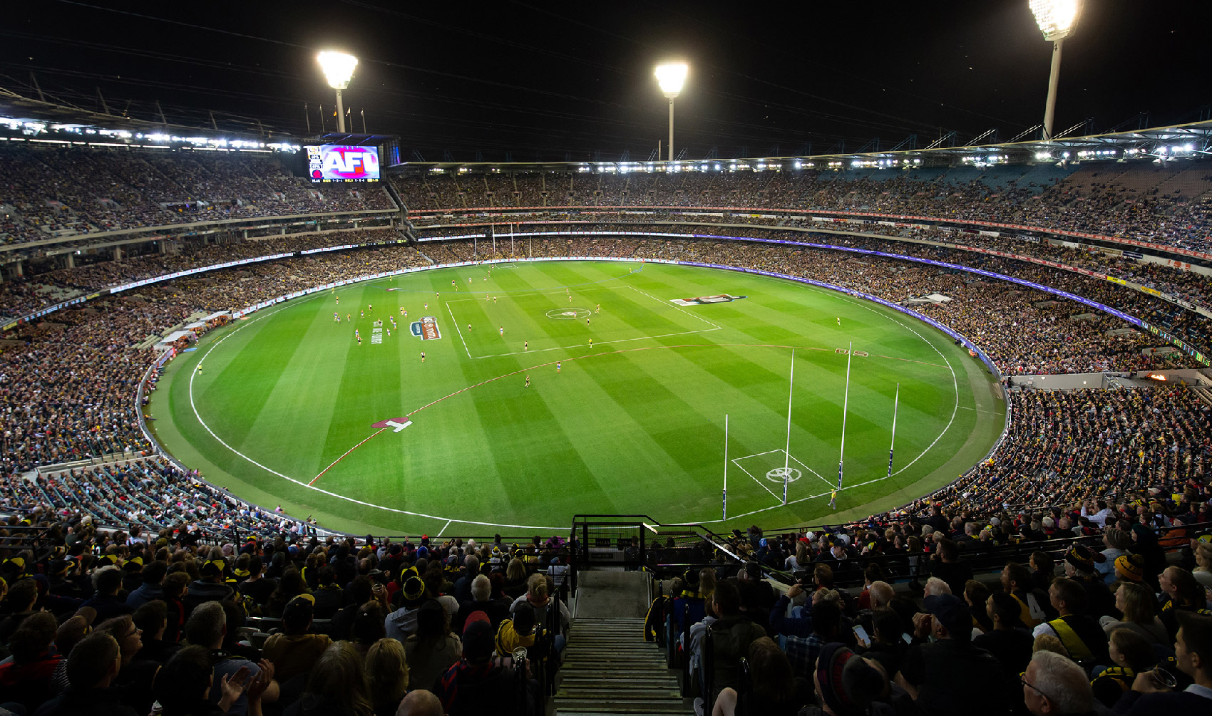 The MCG under lights