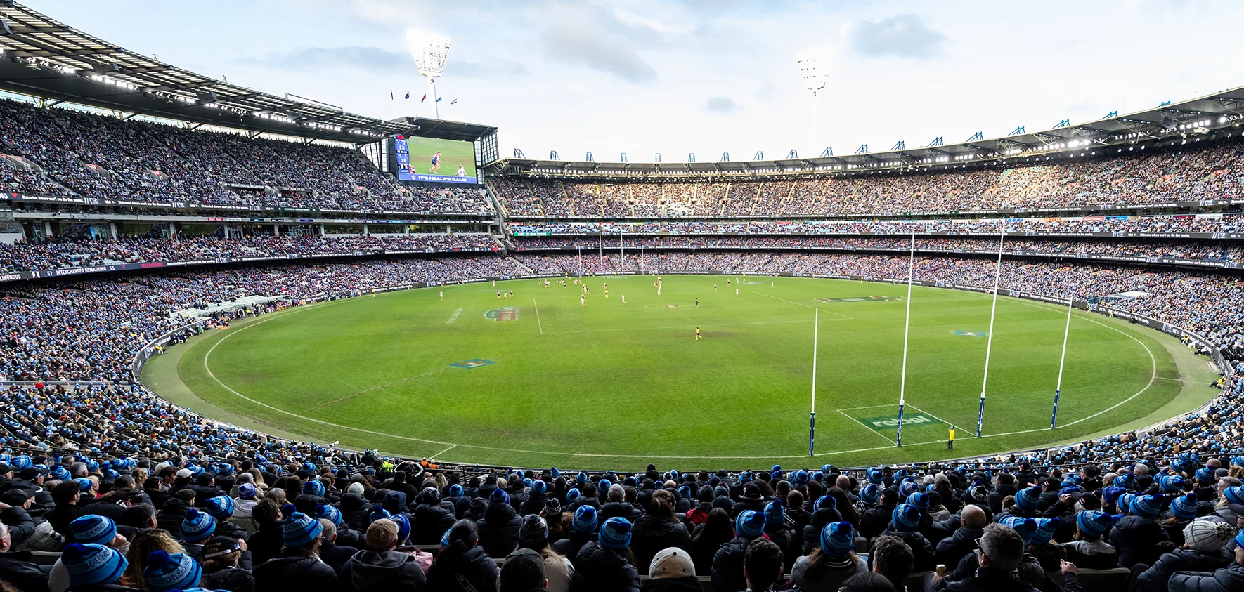 Big Freeze MCG AFL match