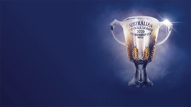 AFL 2026 Premiership Cup trophy