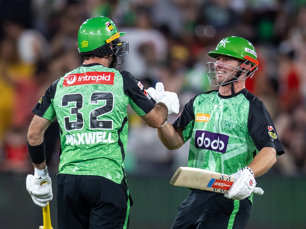 Melbourne Stars MCC Dual Club Membership Melbourne Stars players celebrate during a BBL match at the MCG